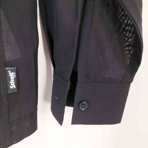 ショット Schott L/S 開襟シャツ メンズ import:M