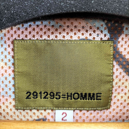 ニーキューイチニーキューゴーオム 291295=HOMME フロントジップデザインジャケット メンズ JPN:2