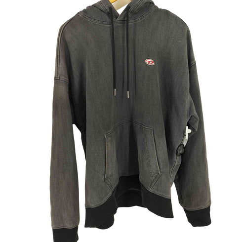 ディーゼル DIESEL d-um-rib track denim hoodie メンズ JPN:XL