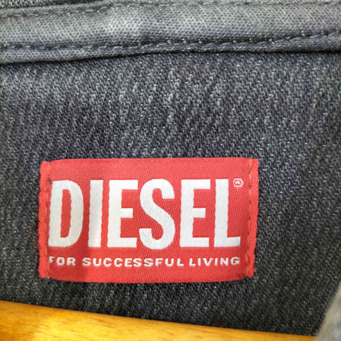 ディーゼル DIESEL d-um-rib track denim hoodie メンズ JPN:XL