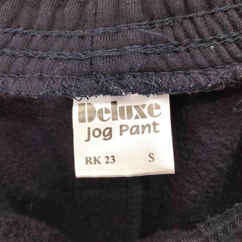 デラックス DELUXE Jog Pants LONDON カレッジプリント スウェット パンツ メンズ S