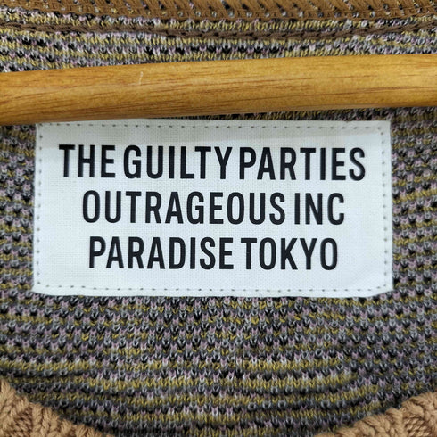 ワコマリア WACKO MARIA TIM LEHI / JACQUARD SWEATER TYPE-2 メンズ JPN:XL
