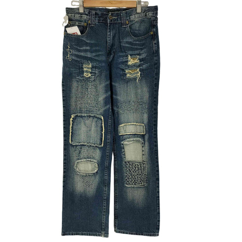 ショーンジョン Sean john リペア加工デニムパンツ メンズ 32