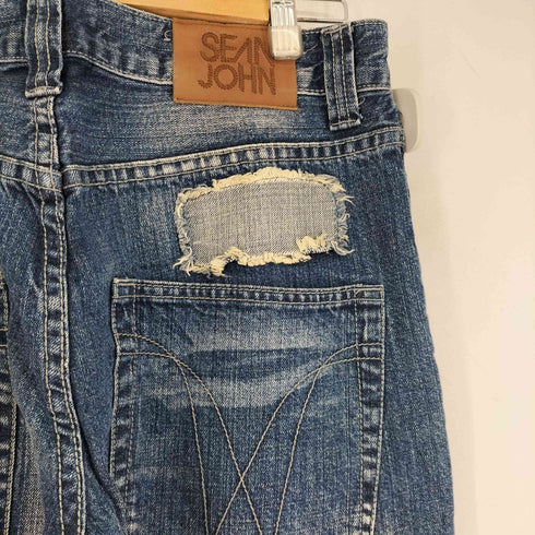 ショーンジョン Sean john リペア加工デニムパンツ メンズ 32