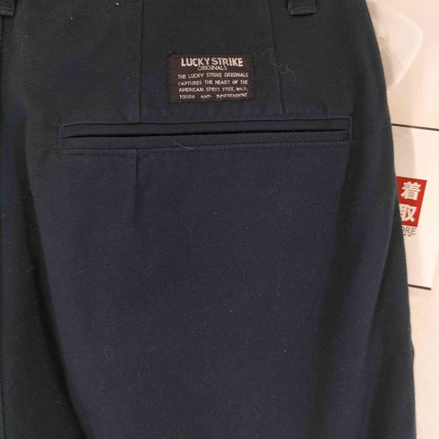 ラッキーストライク LUCKY STRIKE 80S 2タックチノパンツ メンズ 70cm