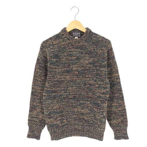 ジャーナルスタンダードホームステッド JOURNAL STANDARD J.S HOMESTEAD エルボーパッチ クルーネックニット メンズ M