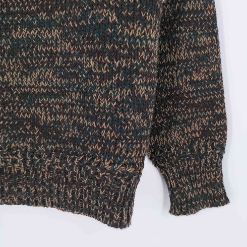 ジャーナルスタンダードホームステッド JOURNAL STANDARD J.S HOMESTEAD エルボーパッチ クルーネックニット メンズ M