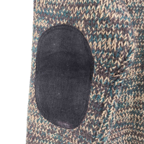 ジャーナルスタンダードホームステッド JOURNAL STANDARD J.S HOMESTEAD エルボーパッチ クルーネックニット メンズ M