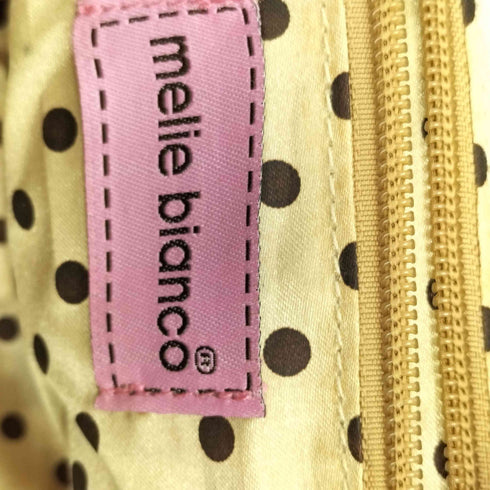 melie bianco 2way レザーハンドバッグ レディース