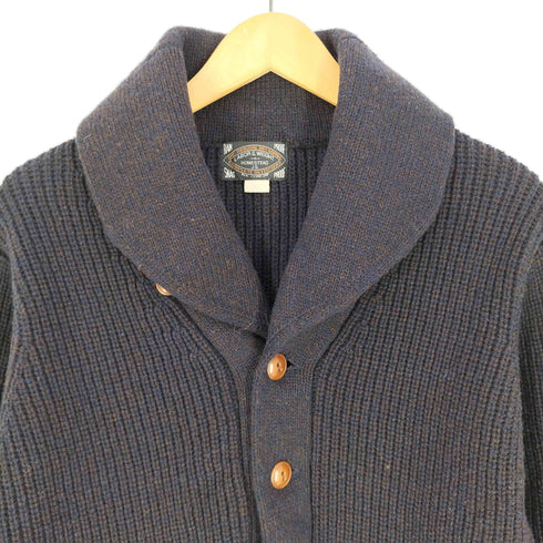 ジャーナルスタンダードホームステッド JOURNAL STANDARD J.S HOMESTEAD ショールカラーカーディガン メンズ M