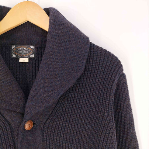 ジャーナルスタンダードホームステッド JOURNAL STANDARD J.S HOMESTEAD ショールカラーカーディガン メンズ M