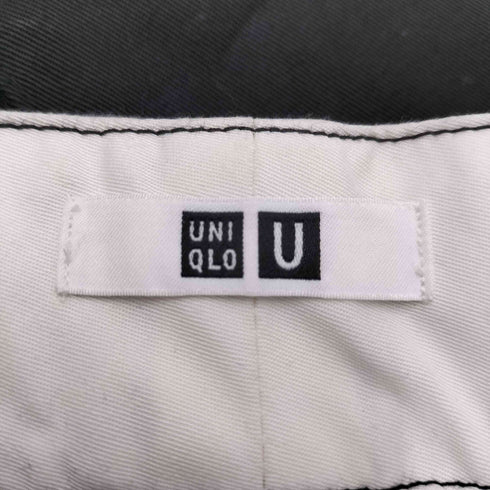 ユニクロユー UNIQLO U レギュラーフィットワークパンツ メンズ 82cm