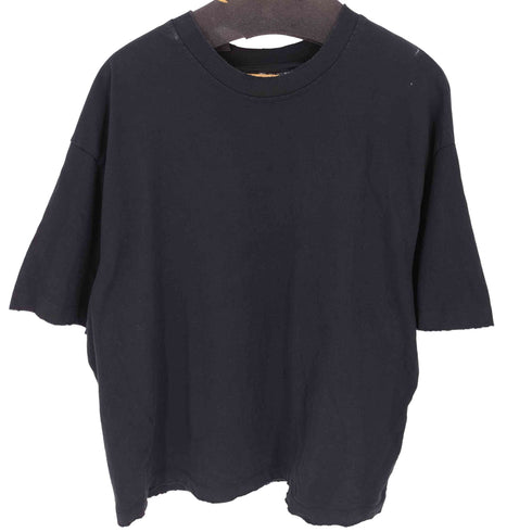 ザラ ZARA ビックシルエットS/S TEE リブダメージ メンズ import:L