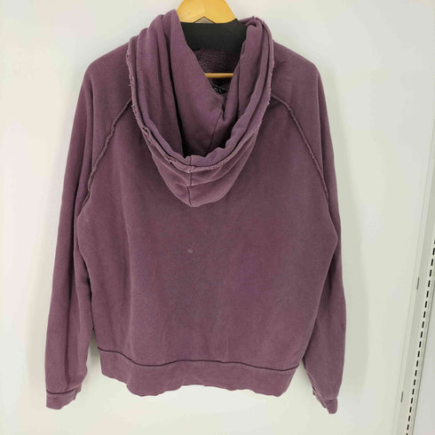 ザラ ZARA ダメージプルオーバーフーディー メンズ import:L