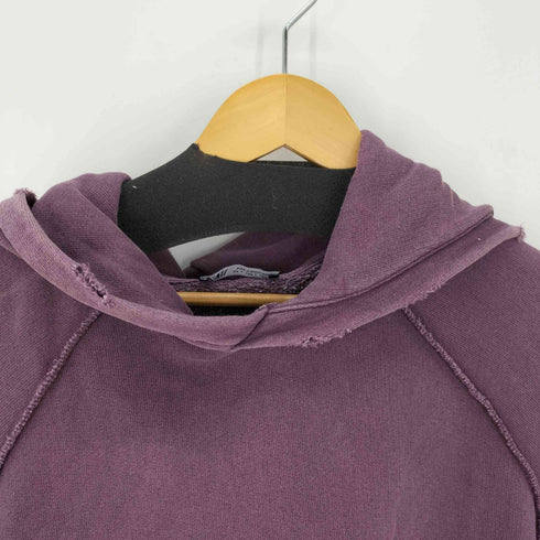 ザラ ZARA ダメージプルオーバーフーディー メンズ import:L