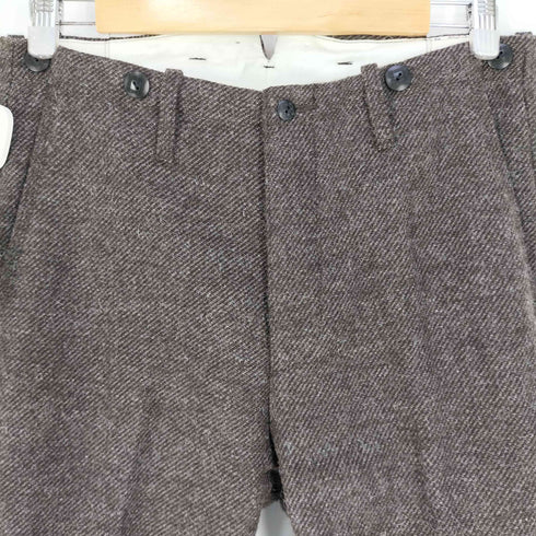 ジャーナルスタンダードホームステッド JOURNAL STANDARD J.S HOMESTEAD ボタンフライ ウールパンツ メンズ 31