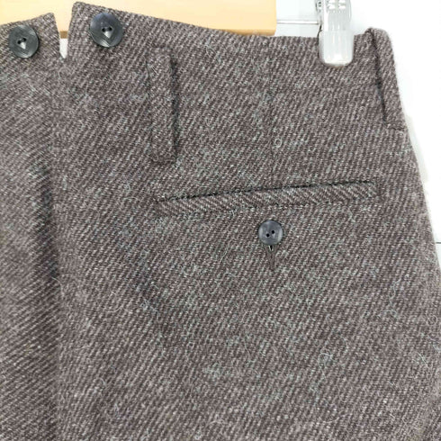 ジャーナルスタンダードホームステッド JOURNAL STANDARD J.S HOMESTEAD ボタンフライ ウールパンツ メンズ 31