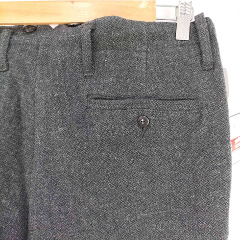 ジャーナルスタンダードホームステッド JOURNAL STANDARD J.S HOMESTEAD ボタンフライ ウールパンツ メンズ L