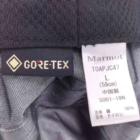 マーモット MARMOT GORE-TEX WASHED LINNER HAT ゴアテックス ウォッシュド ライナー ハット メンズ L