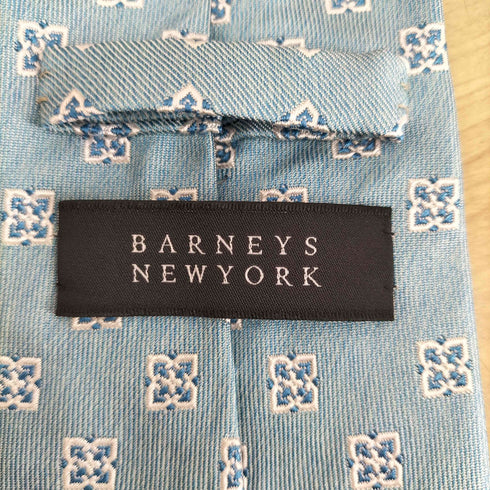 バーニーズニューヨーク BARNEYS NEWYORK フラワーデザインシルクネクタイ メンズ