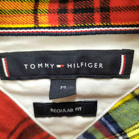 トミーヒルフィガー TOMMY HILFIGER REGUL AR FIT L/S ボタンダウンチェックシャツ メンズ import:M