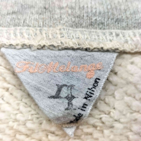 フィルメランジェ FilMelange ハーフジップ プルオーバーパーカー メンズ L