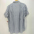 ランズエンド LANDS END 総柄 リネン ストライプ L/S シャツ メンズ import:XXL