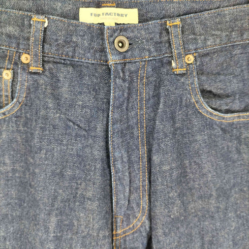 エフオービーファクトリー FOB FACTORY ワイドデニム5Pパンツ メンズ JPN:3
