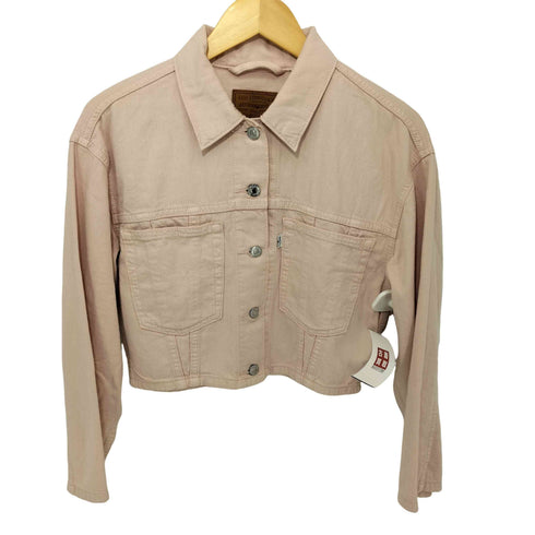 リーバイス Levis ショート丈トラッカージャケット BIGE レディース JPN:XS