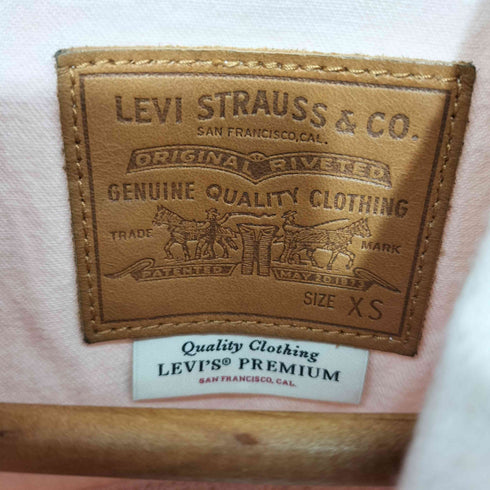 リーバイス Levis ショート丈トラッカージャケット BIGE レディース JPN:XS