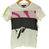 ディーゼル DIESEL プリント スリーブ刺繍Tシャツ T-SILY-WU レディース xxs