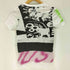 ディーゼル DIESEL プリント スリーブ刺繍Tシャツ T-SILY-WU レディース xxs