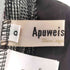 アプワイザーリッシェ Apuweiser riche グレンチェックタックワイドパンツ レディース JPN:0