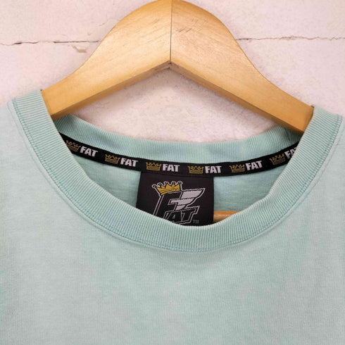 エフエーティー FAT フロントプリントクルーネックTシャツ メンズ FAT