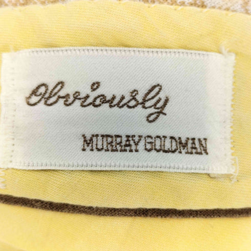 70S MURRAY GOLDMAN チェック柄 ポリエステル フレア パンツ ポリパン メンズ