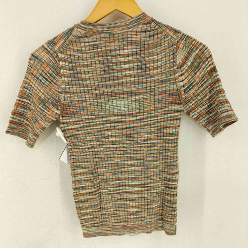 エイチビューティーアンドユースユナイテッドアローズ H BEAUTY & YOUTH UNITED ARROWS COTTON KASURI SHORT SLEEVE KNIT レディース