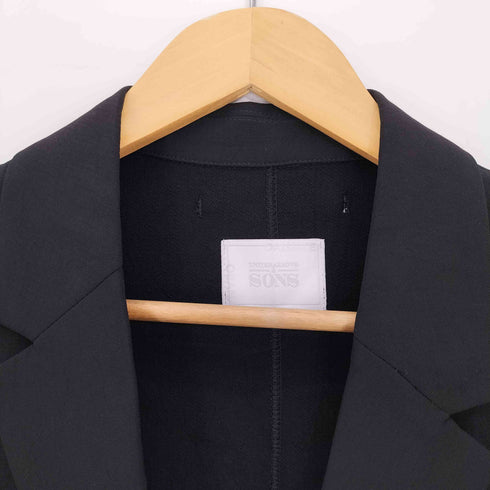 ユナイテッドアローズアンドサンズ UNITED ARROWS & SONS by DAISUKE OBANA for WOMEN I D/SL JACKET ボタンレス テーラードジャケット レディース JPN:S