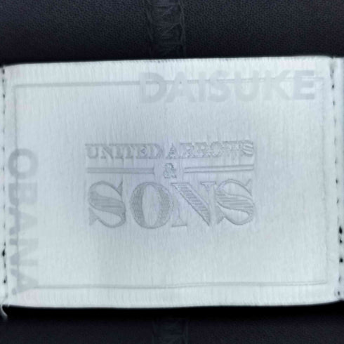 ユナイテッドアローズアンドサンズ UNITED ARROWS & SONS by DAISUKE OBANA for WOMEN I D/SL JACKET ボタンレス テーラードジャケット レディース JPN:S