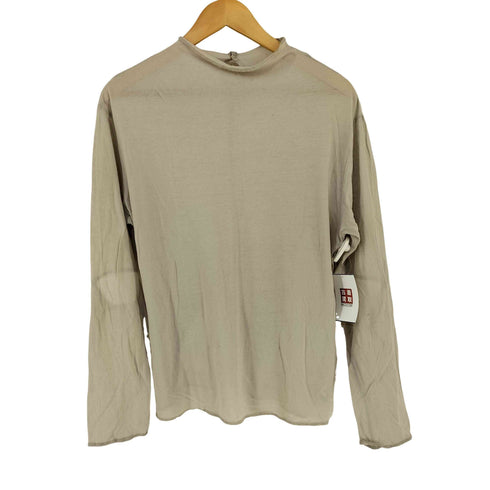 ロクビューティーアンドユースユナイテッドアローズ 6 BEAUTY & YOUTH UNITED ARROWS SHEER ELBOW SLIT PULLOVER レディース