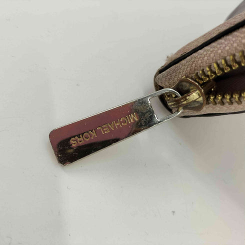 マイケルコース Michael Kors L字ジップ モノグラム長財布 レディース