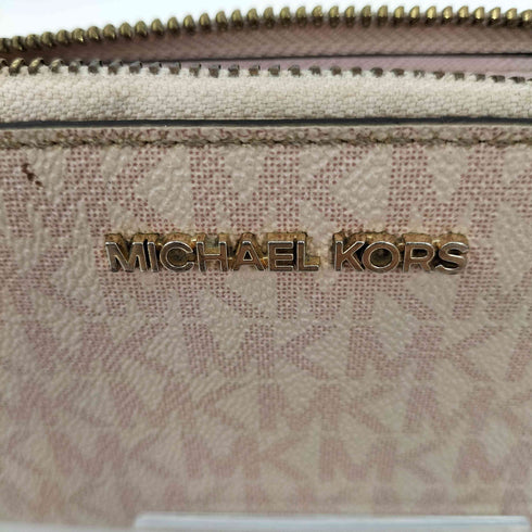 マイケルコース Michael Kors L字ジップ モノグラム長財布 レディース