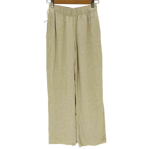 アバクロンビーアンドフィッチ Abercrombie & Fitch リネンブレンドイージーパンツ レディース JPN:XS
