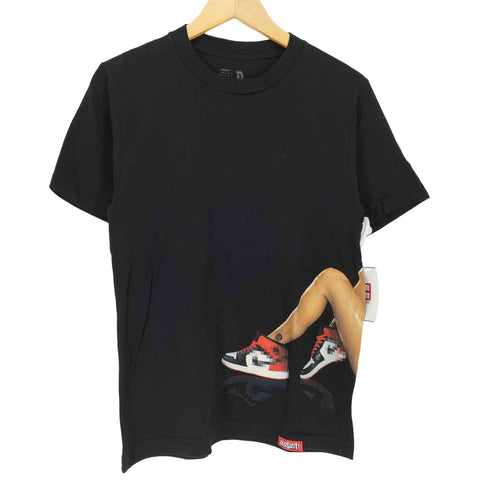 DISSIZIT 両面プリントクルーネックTシャツ メンズ SM