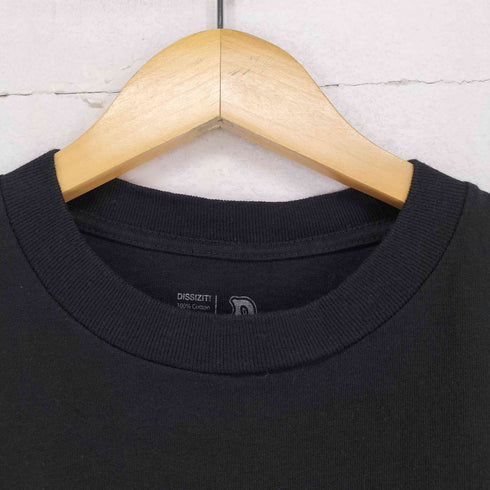 DISSIZIT 両面プリントクルーネックTシャツ メンズ SM