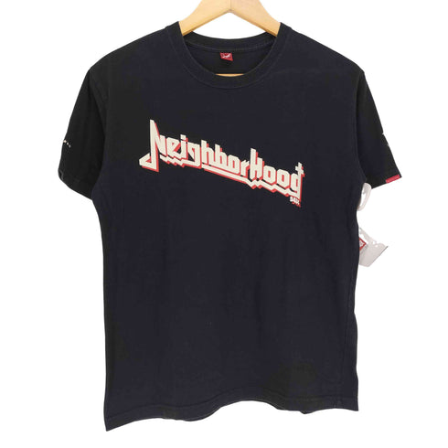 ネイバーフッド NEIGHBORHOOD ロゴプリントクルーネックTシャツ メンズ