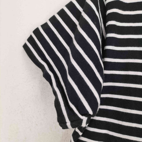 ネイバーフッド NEIGHBORHOOD ボーダー柄VネックTシャツ メンズ JPN:M