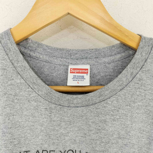 シュプリーム Supreme Orgy Tee メンズ import:L