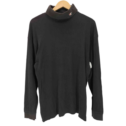 チャンピオン Champion L/S 目有り モックネックカットソー メンズ JPN:XL