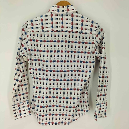 総柄L/S シャツ ボードゲーム人形 レディース JPN:1