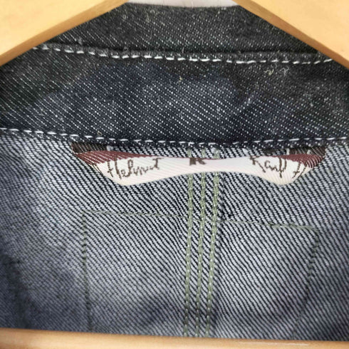カールヘルム Karl Helmut ブラックデニム カバーオール ジャケット メンズ 4(L)